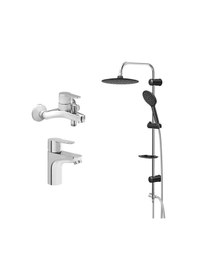 Resim Artema Valtemo Tepe Duş Takımı Vs-5280 + Artema Win S Banyo Batarya Seti 