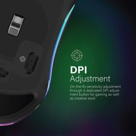 Resim Vertux Phoenix - Oyuncu Mouse Olağanüstü Performans Profesyonel 12.000 Dpı LED 