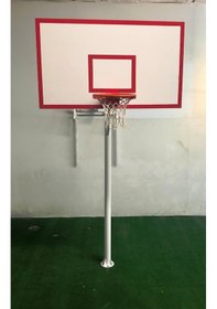 Resim Adelinspor Basketbol Potası Sabit Çember 105x180 Ahşap Panya 