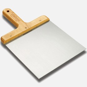 Resim Dekor Macun Küreği 16 cm Ahşap Paslanmaz Çelik 