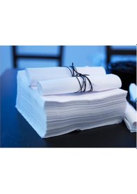 Resim IKEA Fantastisk 100 Adet Peçete 40x40 cm - Beyaz 