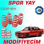 Resim Coil-Ex E30 3 Seri 1982-1990 Arası 30-30Mm Alçaltma Spor Yay 