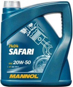 Resim Mn7404-4 Mannol Safarı Sae 20w-50 4 L Motor Yağı Apı Sl/cf 