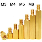 Resim 8Mm M3 Mm Dişi-Erkek Vidalı Metal Distans (10 Adet) 