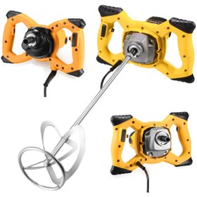 Resim Millian Italyan Tech 3000 W 6 Kademe Devirli Ayarlı Elektrikli Alçı Boya Ve Harç Karıştırıcı Mikser 