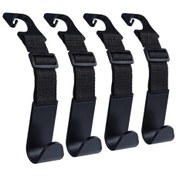 Resim Suntek 4x Araba Koltuğu Baş Desteği Kancası Saklama Uzunluk 20cm-25cm 