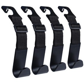 Resim Suntek 4x Araba Koltuğu Baş Desteği Kancası Saklama Uzunluk 20cm-25cm 