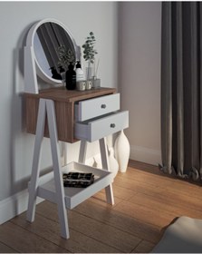 Resim Nesse Shop Rose Makyaj Masası- Modern Ve Fonksiyonel Tasarım 