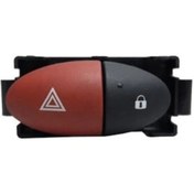 Resim otobalcı Renault Master Dörtlü Sinyal Flaşör Düğmesi Merkezi Kilit Anahtarı 2011--2018 