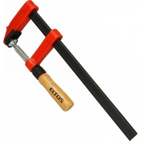 Resim Nisar Store Küçük Işkence 50X300 Mm, Ergonomik Tahta Saplı, Yüksek Sıkıştırma Güçlü, Dayanıklı Çelik Gövde, Marangozluk Metal Işleri Için Uygun, Ahşap Sabitleme Mengene Tipi Sıkma Aparatı (EKI300) 