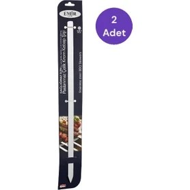 Resim Emir Çelik Kebap Şiş Seti 3lü Set 