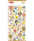 Resim Tanex Decorative Sticker-2 Puffy Etiketi Tnx-5001 