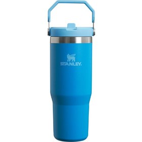 Resim Stanley The Iceflow Flip Straw Pipetli Termos 0,89 L Mavi 