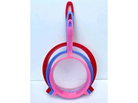 Resim Çok Amaçlı Süt Süzgeci 3'lü 14-17-20 cm Pirinç Süzgeci 