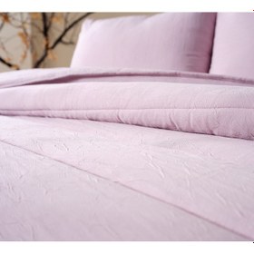 Resim Cloudy Çift Kişilik Yorgan Seti - Pudra 