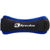 Resim Mavi Nilon Patella Desteği - Spor Koşu İçin Ventilated, Şok Emici Ve Basınçlı Bilek Bantı Mavi Mavi 