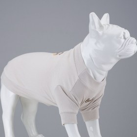 Resim Lindo Dogs Honey Pie Köpek Kıyafeti Tshirt Krem Beden 1 