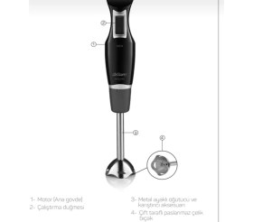 Resim Arzum AR1132 Monomix El Blender Mikser 