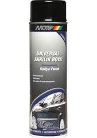 Resim Motip Akrilik Sprey Boya Parlak Siyah 500Ml 