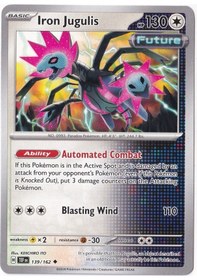 Resim Iron Jugulis 139/162 - Temporal Forces - Pokemon Kartı Mint 