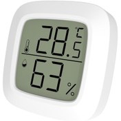Resim Samdoo Dijital Mini Termometre Ve Higrometre - Ev, Ofis, Bebek Odası İçin Hassas Sıcaklık Ve Nem Ölçer 