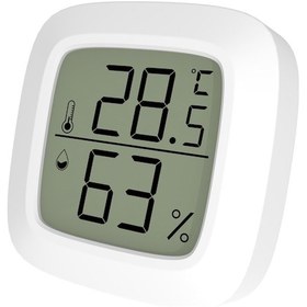 Resim Samdoo Dijital Mini Termometre Ve Higrometre - Ev, Ofis, Bebek Odası İçin Hassas Sıcaklık Ve Nem Ölçer 