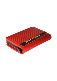 Resim Wrapsol Mekanizmalı Cüzdan Akıllı Kartlık Book Karbon Gri 0 / Kırmızı Karbon Kırmızı Karbon Kırmızı 