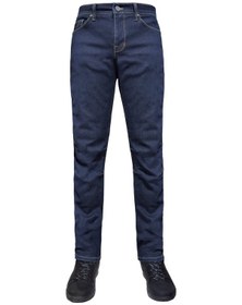 Resim The Biker Jeans City Biker Cold Killer Dark Blue Korumalı Motosiklet Kot Pantolonu Mavi 