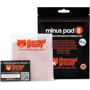 Resim Misda Store Thermal Grizzly Minus Pad 8- Silikonlu, Kendinden Yapışkanlı, Termal Iletken Termal Ped - Bilgisayarın Veya Konsolun Isıtma Elemanlarını Isıtır ve Soğutur (100 × 100 × 0,5 Mm) 