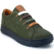 Resim Mammamia 85 24ka Kadın Günlük Ayakkabı - Haki Nubuk-haki Nubuk Haki Nubuk 