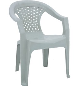 Resim 8 Lİ BEYAZ PLASTİK BAHÇE MUTFAK BALKON SANDALYESİ 