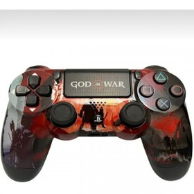 Resim CRK TECH Ps-4 Kablosuz Gamepad Garantili Joystıck Yenilenmiş Gamepad Controller - God Of War 
