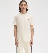 Resim Fred Perry Contrast Tape Ringer T-Shirt 