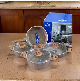 Resim Eda Tencere Seti 7 Parça G 