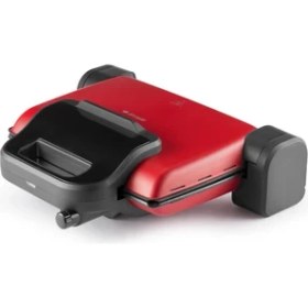 Resim Arçelik K-2381 Tg Izgara ve Tost Makinası (Kırmızı) 