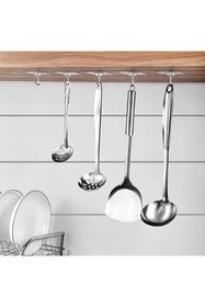 Resim Genel Markalar Kendinden Yapışkanlı Kancalı Mutfak Banyo Askısı Şeffaf 5 Adet 