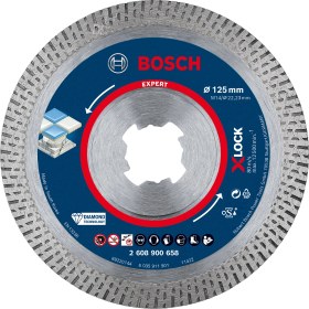 Resim Bosch Expert Hardceramic X-Lock Elmas Kesme Diski 125 x 22,23 x 1,4 x 10 mm 
