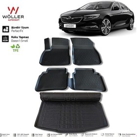 Resim Opel Insignia Paspas Bagaj Havuzu 2017 2022 Arası 3D Wöller 