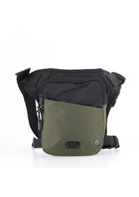 Resim Ççs 31186 Motosiklet Bel Bacak Çanta Yeşil Siyah 