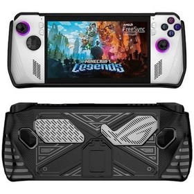 Resim Trendooze Cbtx Asus Rog Ally Oyun Konsolu İçin Tutucu Braketi İle Tpu Yumuşak Kapak Siyah İv 