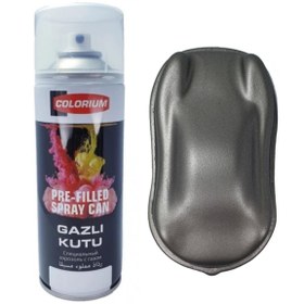 Resim Colorium Plasti Dip 400 Ml Sökülebilir Kauçuk Gun Metal Sprey Boya Plastidip 