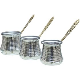 Resim Antepsepeti Alüminyum 3'lü Cezve Seti 