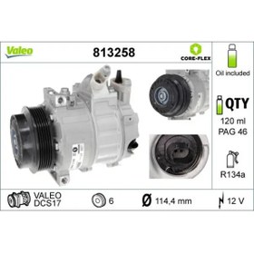 Resim Valeo KLIMA KOMPRESORU W204 0714 S204 0714 C204 11 W212 0915 C207 0916 