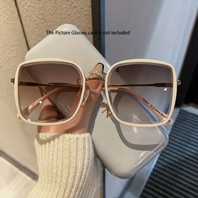 Resim 2025 Yeni Moda Kadınlar için Büyük Çerçeveli Gözlük, Yuvarlak Yüz Uygun, Aile ve Arkadaşlar için İdeal Hediye 