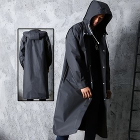 Resim Dayanıklı Uzun Yağmurluk - Ayarlanabilir Kapüşonlu, Hafif ve Nefes Alabilen EVA Yapılı Yüksek Kaliteli Yağmur Kıyafeti - Bisiklet, Yürüyüş, Balıkçılık İçin - Fermuarlı Depolama Çantası Dahil - Günlük Kullanım ve Açık Hava Maceraları İçin İdeal, Fonksiyonel Dış Giyim, Macera Severler İçin Elde Yıkanabilir Yağmurluk 