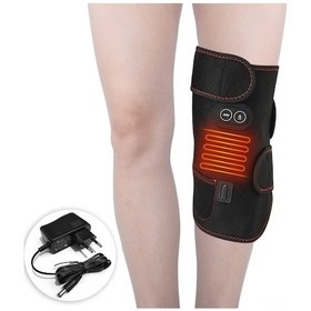 Resim Isı Verici Ve Titrekli Diz Bandı + Avrupa Tipi Adaptörü - Neopren + Karbon Fiber Malzeme Çok Renkli Çok Renkli 