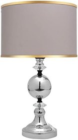Resim MİNİMAL E-TİCARET & BİLGİ TEKNOLOJİLERİ Omega Silver Chrome Abajur 