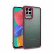 Resim Kupa Samsung Galaxy M23 Uyumlu Metal Korumalı Şeffaf Full Protective Case 