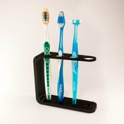 Resim Root Made Diş Fırçası Standı 4'lü Diş Fırça Düzenleyici Banyo Organizer 