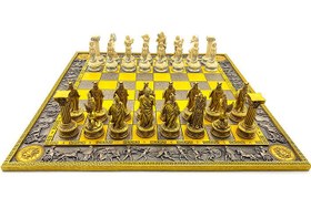 Resim Antik Yunan Mitolojisi Karakterli Büyük Satranç Takımı 